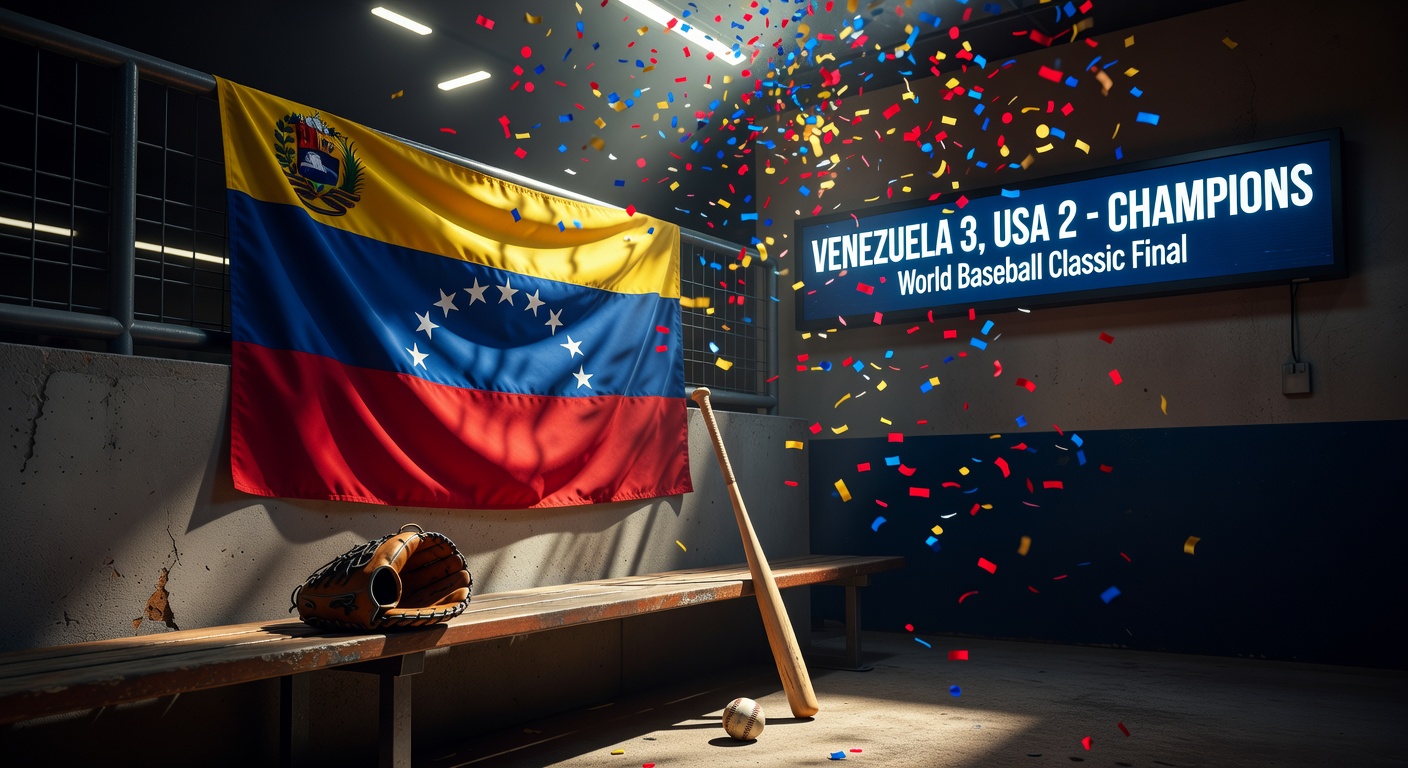 Venezuela wins first World Baseball Classic title with 3-2 victory over United States