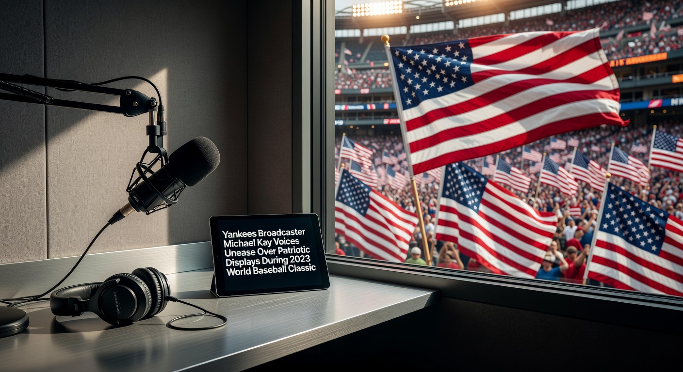 Yankees broadcaster Michael Kay voices unease over patriotic displays during 2023 World Baseball Classic