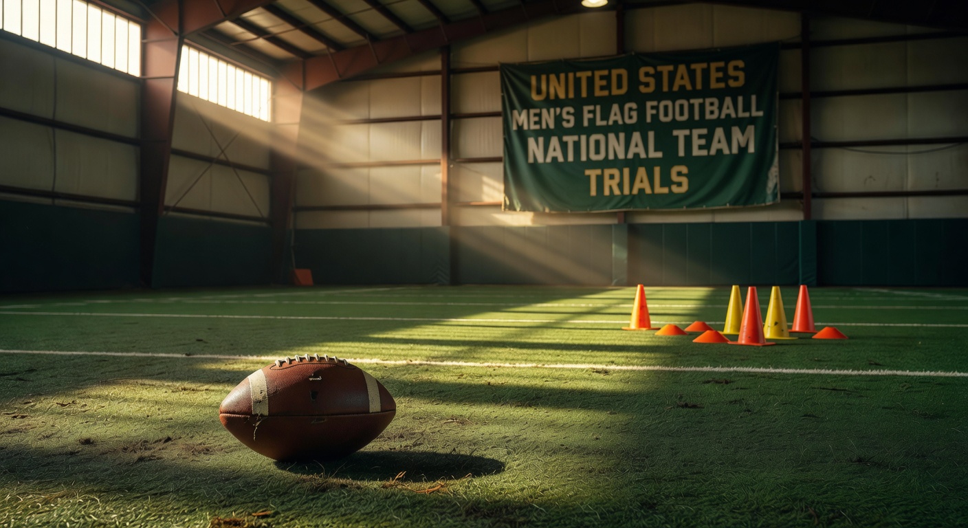 Pro Football Hall of Famer Darrell Green attends U.S. men's flag football national team trials