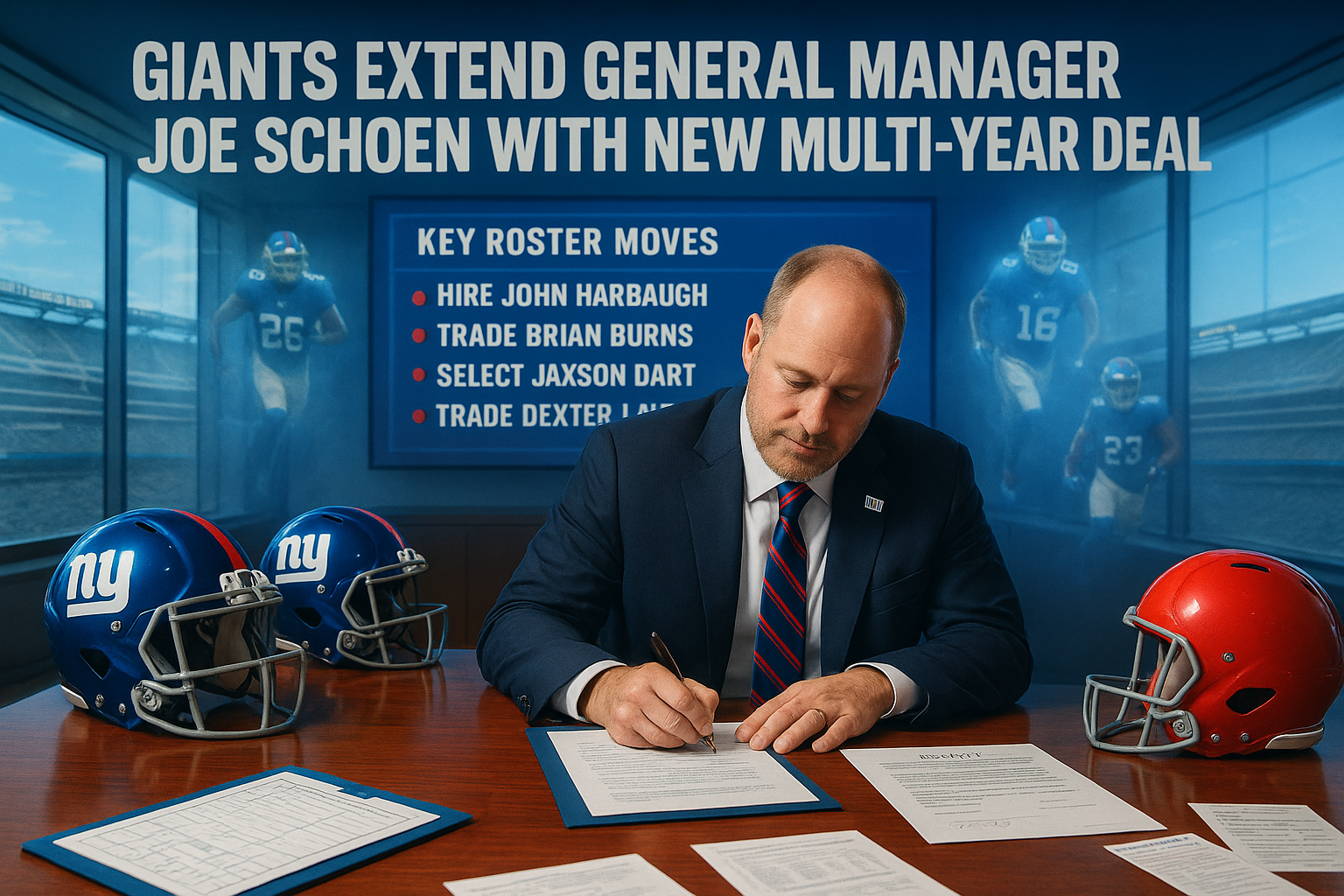 Giants Extend General Manager Joe Schoen With New Multi-Year Deal