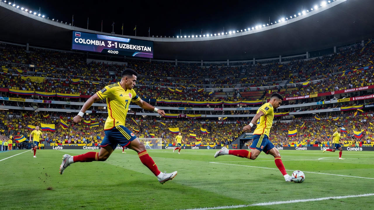 Luis Diaz Inspires Colombia to Commanding 3-1 Win Over Uzbekistan at Azteca