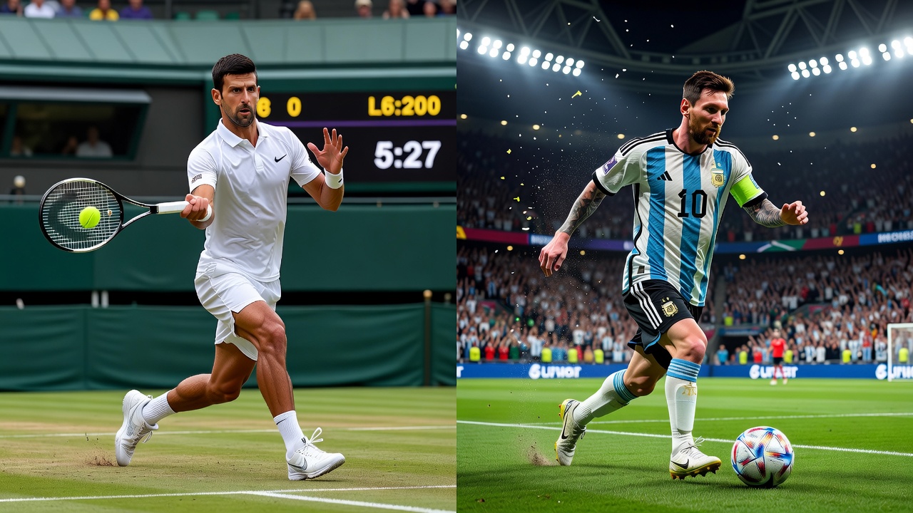 Djokovic and Messi Prove Greatness Refuses to Yield to Time