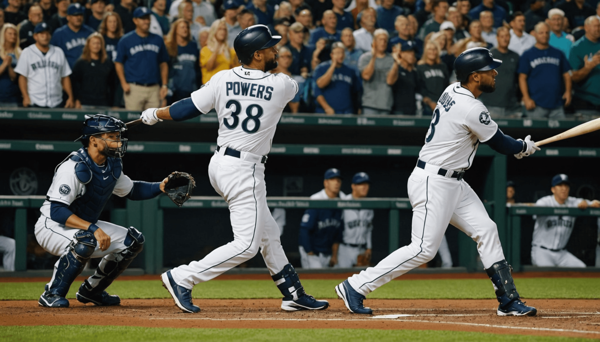 Raleigh Powers Three Homers as Mariners Rout Phillies