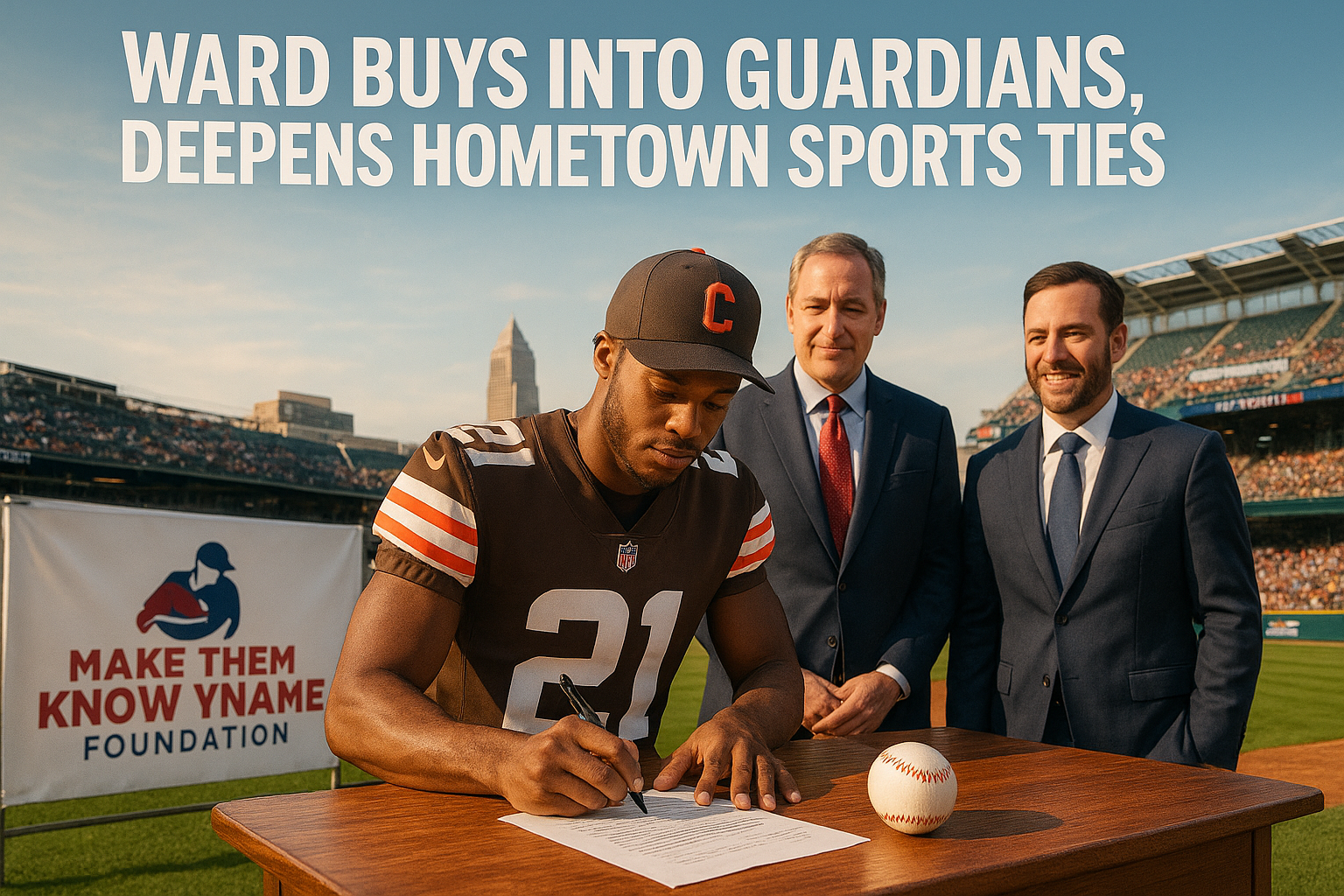 Ward Buys Into Guardians, Deepens Hometown Sports Ties