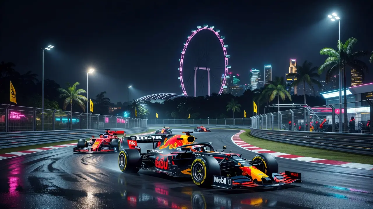 Verstappen Finally Conquers Singapore to Complete Career Sweep
