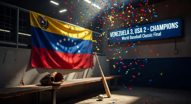 Venezuela wins first World Baseball Classic title with 3-2 victory over United States